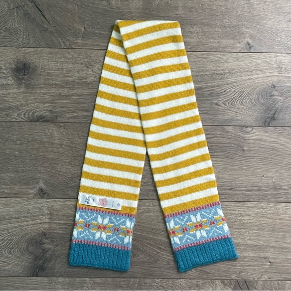 Mini Boden 2-6 Years Striped Winter Scarf - Picture 3 of 5